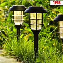 Garden Lawn Lamp LED Solar Waterproof Light Flicker Lights Decoration Outdoor Street Path Bulb Warm White Spot Bulbs Lights 2024 - buy cheap