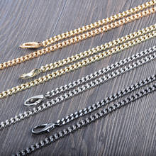 Four Colors High Quality Metal Chains Shoulder Strap For Bag Diy Accessories Chain Handle Bag Purse Frame Strap Ornament Strap 2024 - buy cheap