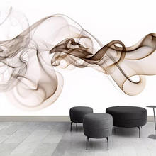 Custom 3D Photo Wallpaper Abstract Smoke Art Wall Painting Modern Living Room Sofa TV Background Wall Non-woven Wallpaper Murals 2024 - buy cheap