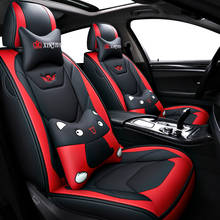 Leather Car seat covers For hyundai i30 ix35 i20 i10 solaris creta i40 tucson kona terracan coupe santa fe accent accessories 2024 - buy cheap