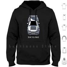 Nissan Skyline Gt-R R34 Hoodies Long Sleeve Nissan Nissanskyline Skyline Skylinegtr Skyline34 Gtr34 2024 - buy cheap