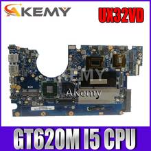 Akemy UX32VD motherboard For Asus UX32V UX32VD laptop motherboard I5 CPU GT620M 2GB RAM original Test motherboard mainboard 2024 - buy cheap