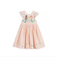 2020 summer new embroidery dress children priness dress sleeveless dress kids clothes 1-10Y ws1482 2024 - buy cheap