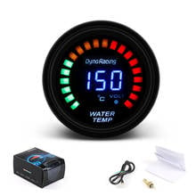 Nuevo medidor de temperatura del agua de carreras escala LED pantalla Digital Modificación del coche 12V Universal 2024 - compra barato