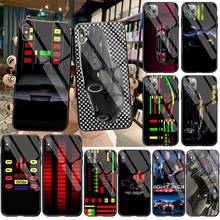 YJZFDYRM Knight Rider KITT Car Luxury Phone Case Tempered Glass For iPhone 11 Pro XR XS MAX 8 X 7 6S 6 Plus SE 2020 case 2024 - buy cheap