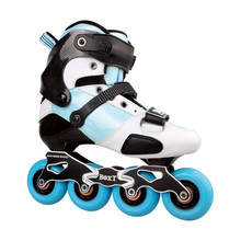 JK BOXT-Patines en línea de fibra de carbono para niño, calzado de patinaje de alta calidad para chico, 4 ruedas, Slalom, deslizantes 2024 - compra barato