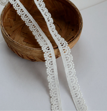 5 Meters Exquisite Ivory Lace Trims Cute Lace High Quality Dress Garment Edge Lace Trims 1.3cm 2024 - buy cheap