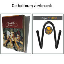 Wall Mounted Vinyl Record Rack 7" 10"12"LP Singles Stand Holds Many Albums LPs 2024 - buy cheap