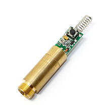 532nm Green Diode Laser 10mw Brass Dot Module 3V with Driver 2024 - buy cheap