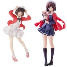 Saekano как вырастить скучную девушку Мегуми Като ПВХ экшн фигура аниме модель игрушки коллекционная кукла подарок 2024 - купить недорого