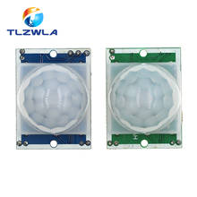10PCS Blue Green HC-SR501 Adjust IR Pyroelectric Infrared PIR module Motion Sensor Detector Module for arduino Induction switch 2024 - buy cheap