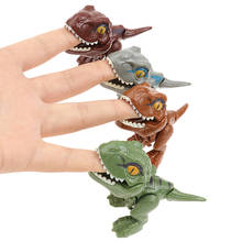 1set Tricky Tyrannosaurus Model Dinosaur Toy Finger Dinosaur Egg Toy Creative 2024 - buy cheap