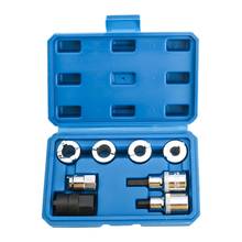 8Pcs/Set Shock Absorber Dismantle Tools Suspension Strut Spreader Socket Sleeve Removal Install Kit Damping Screw 2024 - buy cheap