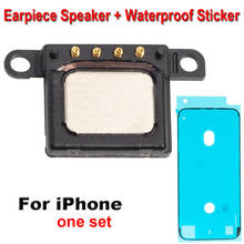 Earpiece Speaker + Waterproof Sticker Sound Flex Cable For iPhone SE 6S 7 8 Plus X XR XS 11 12 Pro Max Top Speaker Repair Parts 2024 - buy cheap
