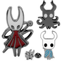 Hollow Knight Brooch Cartoon Enamel Pin Badge On Backpack Schoolbag Women Men Children Brooches&Pins Broche 2024 - buy cheap