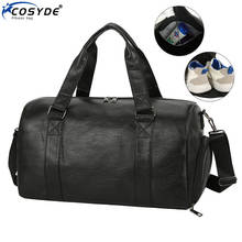 Wet dry fitness gym bag for plutonium leather men camp training shoulder bags travel bag gym bag in the open air sports bag 2024 - buy cheap
