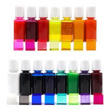 15 Colors Epoxy Pigment UV Resin Coloring Dye Liquid Colorant Glitter Fillings 2024 - buy cheap