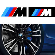 6 шт., автомобильные аксессуары тормозной суппорт стикер автомобиля декоративная наклейка на стену для BMW M3 M5 M6 E36 E60 E90 E46 X1 X3 X5 E34 E39 2024 - купить недорого