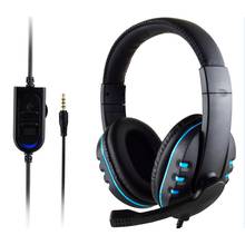 Gaming Headset with Microphone Over-Ear Stereo Gaming Headphones Wired Headset Game Headset For PC PS4 Xbox one Earphones 2024 - buy cheap