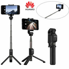 Huawei-suporte para selfie honor af15, tripé portátil com bluetooth, controle sem fio e bastão portátil para celular ios/huawei/xiaomi 2024 - compre barato