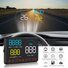 Novo sistema de projeção automotiva hud com controle de velocidade e milhagem para autos 2024 - compre barato