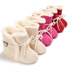 Infant Shoes Baby Snow Boots Lovely Girls Boots 2020 New Baby Boys Shoes Winter Prewalker Toddler First Walkers 2024 - buy cheap
