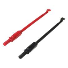 2 kit de teste automotivo lead power probe clipe gancho 4mm banana ferramenta punctura fio multímetro teste vara 2024 - compre barato