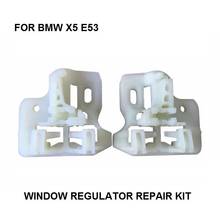 2000-2015 CAR WINDOW PLASTIC CLIPS FOR BMW X5 E53 WINDOW REGULATOR REPAIR CLIPS with PLASTIC SLIDER FRONT RIGHT OR LEFT SIDE 2024 - buy cheap