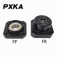 Tornillo de bola de precisión, extremo de soporte fijo, FF30, FF25, FF20, FF15, FF12, FF10, FK30, FK25, FK20, FK15, FK12, FK10, FK6, Envío Gratis 2024 - compra barato