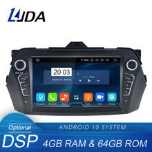LJDA-reproductor de DVD para coche, Radio Estéreo 2 Din con Android 10, DSP, 8 núcleos, 4G + 64G, para SUZUKI Ciaz 2016, 2017, 2018 2024 - compra barato