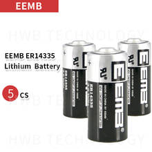 5Pcs/LOT EEMB ER14335 2/3AA 3.6V 1650mAh Lithium Battery Brand New + Free Shipping 2024 - buy cheap