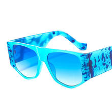 Gafas de sol Vintage con montura grande para hombre y mujer, lentes de sol unisex con gradiente de conducción, de marca de lujo, UV400, 2021 2024 - compra barato