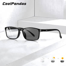 Gafas fotocromáticas con bloqueo de luz azul para hombre y mujer, lentes transparentes para ordenador, gafas rectangulares para videojuegos, Unisex, UV400 2024 - compra barato