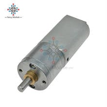 Diymore-Motor de engranaje de CC 20GA180, 12V, DC, engranaje de velocidad, Motor de freno de cabeza eléctrico, coche de juguete 2024 - compra barato