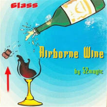 Airborne Wine (Glass & Gimmick) Goblet Suspended In the Air Magic Tricks Stage Illusion Floating Mentalism Accessories Comedy 2024 - buy cheap