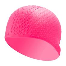 Silicone Waterproof Swimming Caps Protect Ears Long Hair Sports Swim Pool Hat Swimming Cap Free Size for Men & Women 2024 - buy cheap