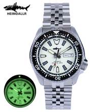 HEIMDALLR SKX007 Automatic Watch Men Vintage Sapphire C3 Super Luminous 200m Waterproof Japan NH36A Movement Mechanical Watches 2024 - buy cheap