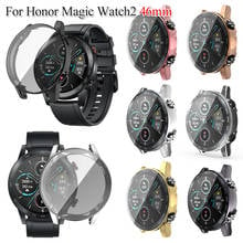 1PC TPU Watch Case 360 Full Cover Plating Screen Protective Shell Smart Watch Accessories For Honor Magic Watch 2 46mm 2024 - buy cheap