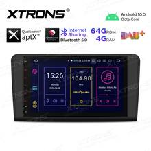 Android10.0 Qualcomm Bluetooth5.0 Car Radio layer multimedia GPS For Mercedes Benz W164 ML300 ML350 ML450 ML500 X164 G320 NO DVD 2024 - buy cheap