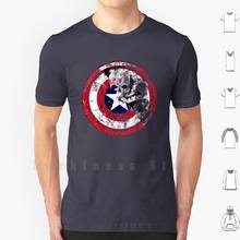 Camiseta de algodón con estampado de Los Vengadores, camisa de manga corta con estampado de cómics de Los Vengadores, de tamaño grande, de tamaño grande, con diseño de héroe Mcu, Villan 2024 - compra barato