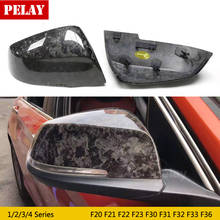 AN Forged Carbon Fiber For BMW 1 2 3 4 Series F20 F21 F22 F23 F30 F31 F32 F33 f36 Side Wing Mirror Cover Shell Replace 2pcs 2024 - buy cheap