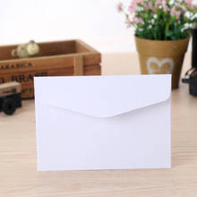 20Pcs/lot white small envelope Paper Envelope Envelopes Card Scrapbooking Gift 8x11.5cm 2024 - buy cheap