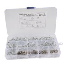 150pcs Zinc Plated Water Pipe Air Tubing Spring Clips Clamps Assortment Kit Corrosion Rust Resistant 2024 - buy cheap