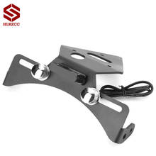 Motorcycle Rear License Plate Mount Holder for Triumph Daytona 600 675 900 1000 1200 Street Triple R S RX S RS 2013-2019 2024 - buy cheap