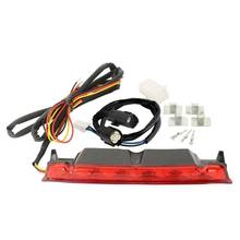 Motorcycle Luggage Rack LED Tail Brake Light For Harley Road Street Electra Glide 2014-2020 2019 2018 Air Wing 2024 - buy cheap