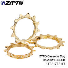 ZTTO 1pcs Steel MTB Road Bike Bicycle Cassette gold Cog 9 10 11speed gold 11T 12T 13T Cogs Freewheel Part for ZTTO K7 Cassette 2024 - buy cheap