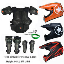 With gift Children Motocross full Body Protect Armor DH MX Mountain Bike Kids MTB Cycling dirt bike atv Armour suits 2024 - buy cheap