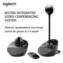 Logitech bcc950 hd 1080p conferência webcam desktop vídeo webcam microfone embutido redução de ruído adequado para escritório em casa 2024 - compre barato