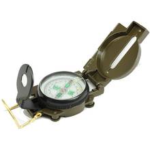 New Professional Military Army Metal Sighting Compass Clinometer Camping Outdoor Tools Multifunction Compass 2024 - buy cheap