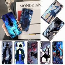 Funda de teléfono Comics solo leveling Sung jin-woo para Samsung galaxy S 7 8 9 10 20 edge A 6 10 20 30 50 51 70 note 10 plus 2024 - compra barato